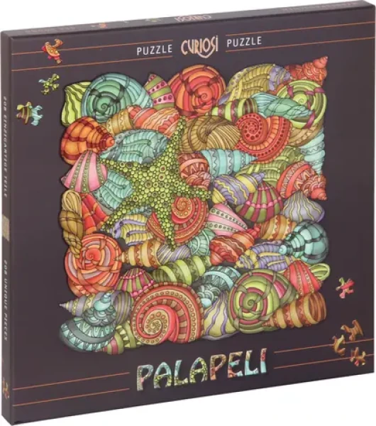 CURIOSI Štvorcové puzzle Palapeli Zvuk mora