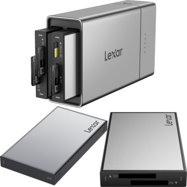 Lexar Lexar Professional Workflow Go I with Dual SD reader and 2TB SSD