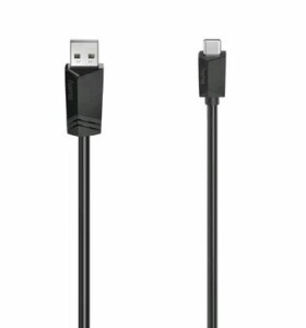 Hama 200633 kábel USB-A na USB-C 3 m čierna (200633-H)