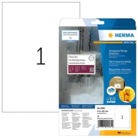 Herma Outdoor etikety A4 biele matné (4584) / Etikety / vodeodolné / 210x297 mm / 10 ks (4584)