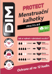 Bavlnené menštruačné nohavičky MENSTRUAL BOXER NORMAL - BELLINDA - čierna M