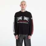 Tričko REPRESENT Mesh Pegasus Long Sleeve T-Shirt UNISEX Jet Black XS