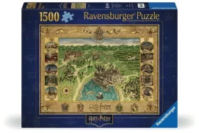 Ravensburger Harry Potter: Mapa Rokfortu - 1500 dielikov