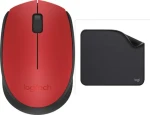 Logitech M171 červená + Studio Series Graphite / Set / bezdrôtová myš + príslušenstvo
