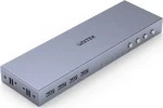 Unitek KVM prepínač 4v1 HDMI 2.0 4K / KVM prepínač / 4 počítače / 1 monitor / USB Hub (V306A)