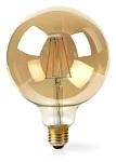 Nedis SmartLife LED žiarovka s vláknom G125 / LED žiarovka / Wi-Fi / E27 / 5 W / 500 lm / 2700 K (WIFILF10GDG125)