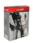 Pánske slipy Cornette Comfort 3-Pack A'3 M-XL mix barev-mix designu