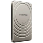 CubeNest 5000mAh Magnetic Wireless Slim PowerBank S1B3D zlatá / Magnetická bezdrôtová powerbanka / USB-C (S1B3DNT)
