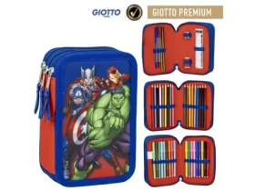 Cerdá Avengers - plne vybavený trojposchodový peračník (10200843)