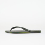 Tenisky Havaianas Brasil Logo Green Olive/ Green Olive EUR 45/46