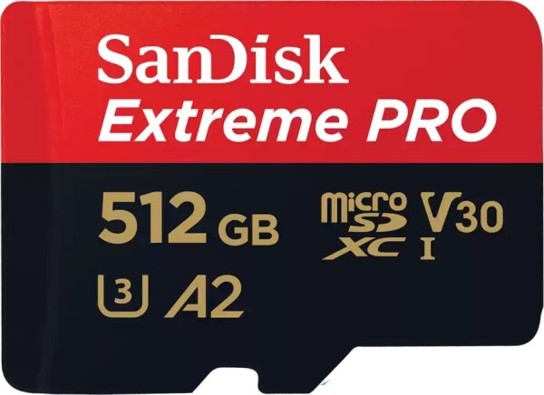 SanDisk Extreme PRO MicroSDXC Class 10 (SDSQXCD-512G-GN6MA)