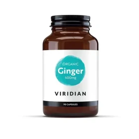 Viridian Ginger 400 mg 90 cps Organic (Zázvor) (11939)