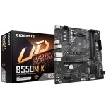 Gigabyte B550M K 1.0 Základná doska Socket AMD AM4 Tvarový faktor Micro-ATX Čipová sada základnej dosky AMD® B550; B550M K