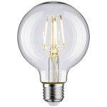 Paulmann 28954 LED En.trieda 2021 F (A - G) E27 guľatý tvar 4.8 W = 40 W teplá biela (Ø x v) 80 mm x 120 mm 1 ks; 28954