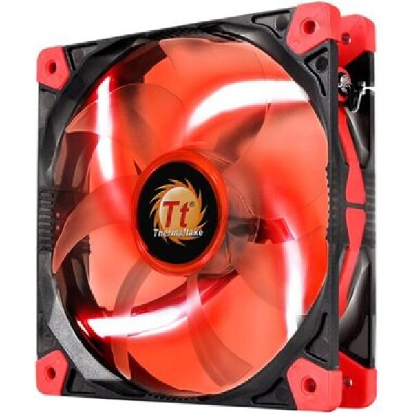 Thermaltake Luna 12 LED červená / Ventilátor / 120 mm / Hydraulic Bearing / 1200 RPM @ 20.7 dB / 50.44 CFM (CL-F017-PL12RE-A)