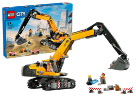 Lego Stavebnica LEGO CITY Žltý bager 633 dielov 60420