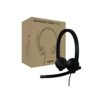 Logitech Headset H570e Stereo MS Teams / Slúchadlá s mikrofónom / USB-A (981-001430)