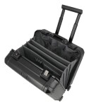 Palubný kufor na notebook Travelite Next Business wheeler 4w Black