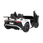 Mamido Detské elektrické autíčko Lamborghini Aventador SV biele