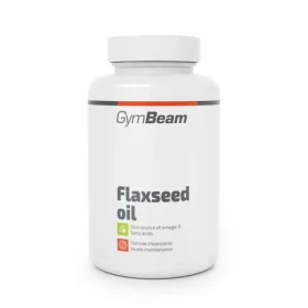 Ľanový olej - GymBeam (90 kaps.) (81196-1-90caps)