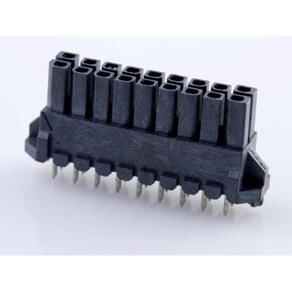 Molex vstavaná pinová lišta (štandardná) Počet pólov 18 447691801 1 ks Tray; 447691801