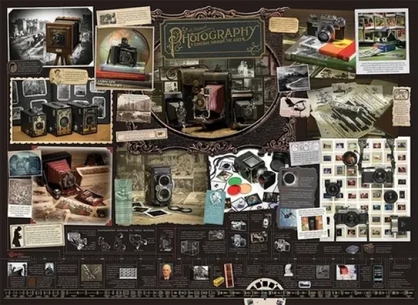 COBBLE HILL Puzzle Dejiny fotografie