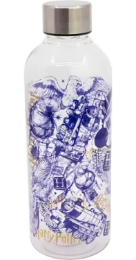 STOR Fľaša na pitie Harry Potter - Kúzla 850 ml / Fľaša na pitie / kovový uzáver / bez BPA a ftalátov (31051)