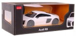 RASTAR Auto na diaľkové ovládanie R / C Audi R8 Rastar 1:24 biele