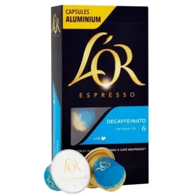 L#39;OR Espresso Decaffenaito Nespresso 10 ks / Kapsľová káva (8711000357965)