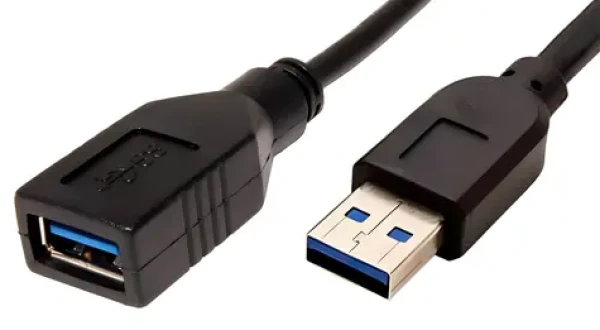 Roline USB 3.0 AA čierna / Predlžovací kábel / M/F / 1,8 m (11.02.8978)