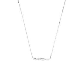 Silver Cat Elegantný strieborný náhrdelník so zirkónmi Beauty SC637