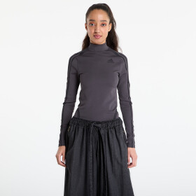 Tričko adidas Long Sleeve T-Shirt Utility Black/ Black/ Grey Two S