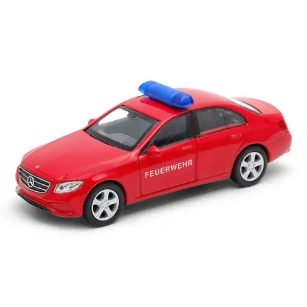 Welly Mercedes - Benz E-Class (2016) 1:34 s majákom - hasičská pohotovosť