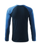 Street LS tričko unisex námornícka modrá 3XL