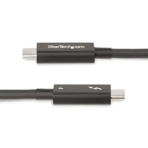 StarTech Active Thunderbolt 4 2 m / Kábel / 40Gbps / 100W PD / 4K/8K / Intel Certified (A40G2MB-TB4-CABLE)