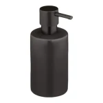 Spirella TUBE-Matt dávkovač mydla matne čierny / keramika / 300 ml (7610583204868)