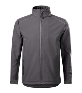 Valley pánska softshellová bunda steel grey 3XL