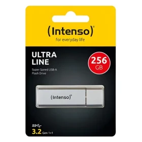 INTENSO Ultra Line 256GB strieborná / Flash disk / USB-A 3.2 Gen 1 / 5 Gb/s (3531492)
