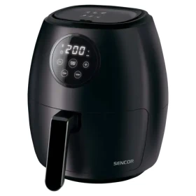 Sencor SFR 5030BK čierna / Teplovzdušná fritéza / 1300W / 3.5L / 60 - 200°C (8590669310333)
