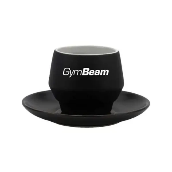 Keramická šálka 100 ml - GymBeam (čierna) (79777-1-single_variant)