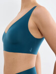 Dámska podprsenka ZERO Feel 2.0 Bralette – Smoky Blue – modrá 1692 – SLOGGI Smoky Blue M