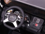 Mamido Detské elektrické autíčko Mercedes G65 biele lakované