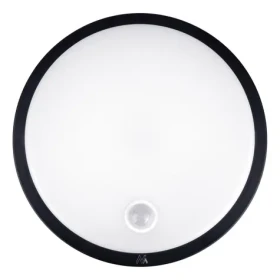 MCE525 B čierna / Vonkajšie nástenné svietidlo / PIR senzor / 10W / 1000lm / 4000K / IP65 (MCE525 B)