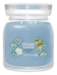 Yankee Candle Signature Azure Sky (Salted Coconut) stredná / Vonná sviečka / 2 knôty / 35-50 hod.