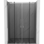 MEXEN/S - Velar L Duo posuvné sprchové dvere 150, grafit, chróm 871-150-003-42-01