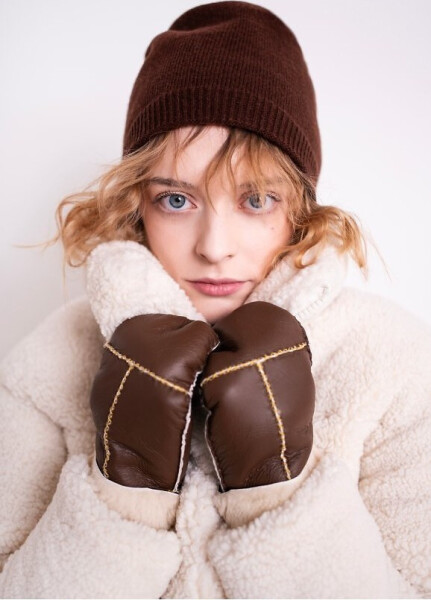 Art Of Polo 24409 Rukavice Ebba Hnědá Univerzální