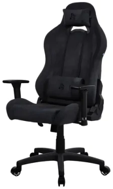 Arozzi TORRETTA Soft Fabric v2 čierna / Herná stolička / 125 - 135 cm / nosnosť 100 kg / textil (TORRETTA-SFB-PBK)