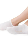 Dámske ponožky MERINO WOOL 130 BRUSHED WHITE 38-40