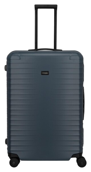 Veľký škrupinový kufor Titan Overseas L Midnight blue