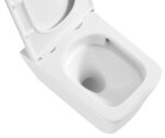 OLSEN SPA - Závesné WC ORLO TORNADO s FLAT sedadlom Soft-close OLKLT057EUQ1